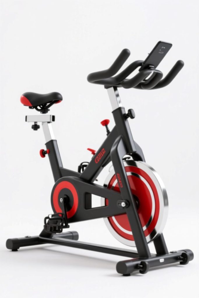 SLUNSE Spin bike with app exercise bike